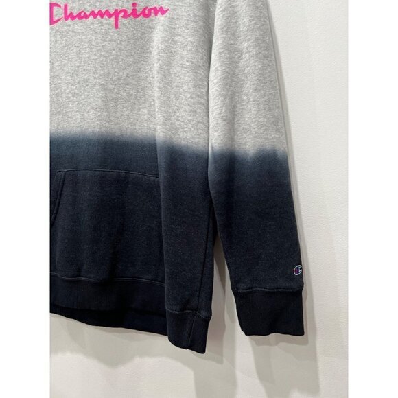 NWT CHAMPION Size CH/XL pouch pocket, Soft-touch, Dip-Dye Hoodie MSRP $40 - Picture 12 of 12